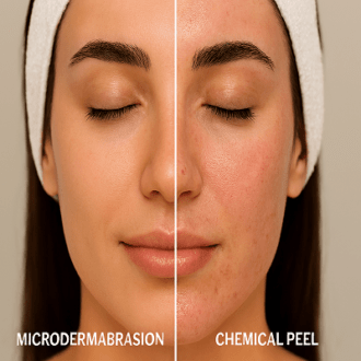 Chemical peel vs Microdermabrasion