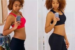 Before and after weight loss injection