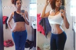 weight loss before and after