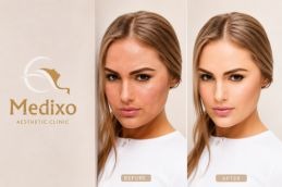 before and after skin whitening